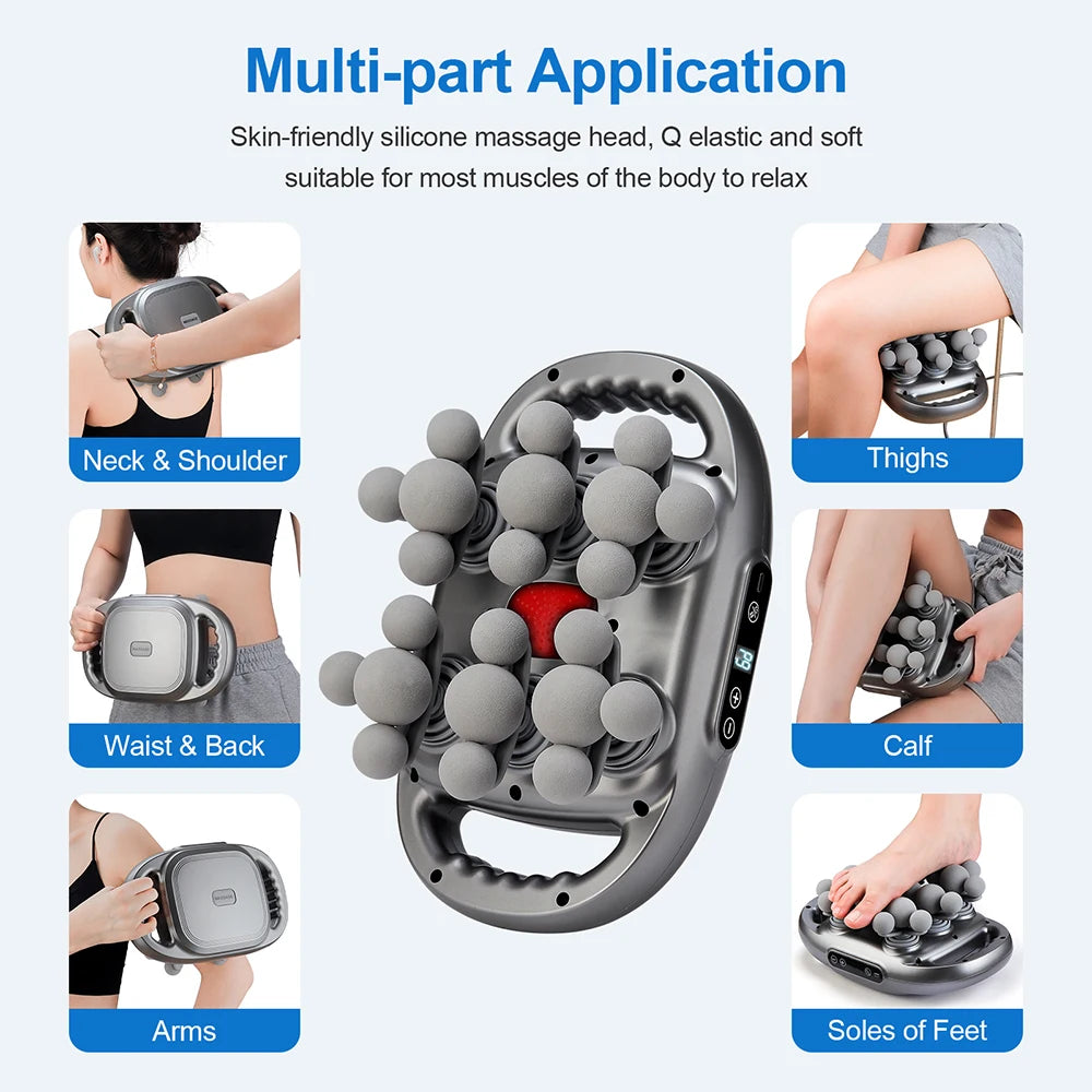 Multi-Head Muscle Therapy Massager - Frezy Haven 