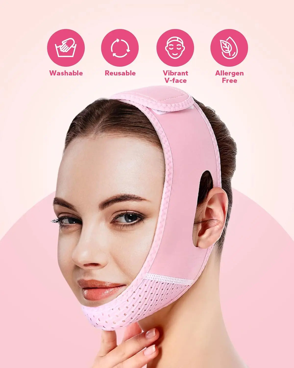 V-Line Lifting Face Slimming Strap - Frezy Haven 