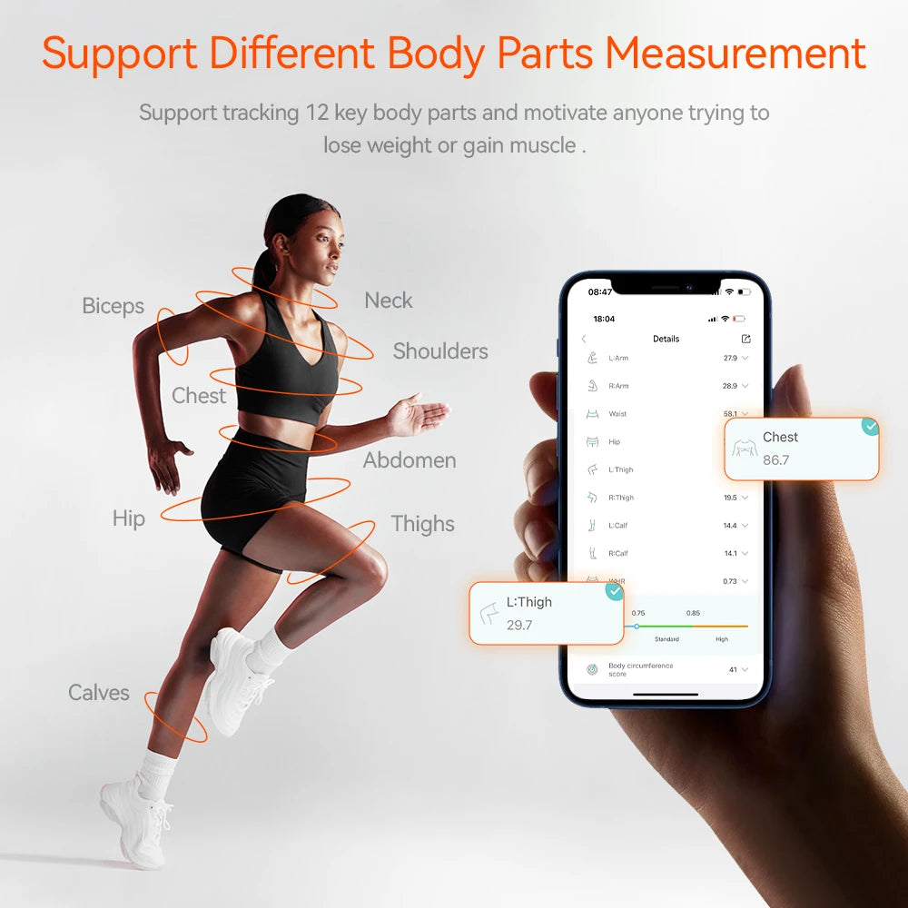 Smart Digital Body Measure Tape - Frezy Haven 