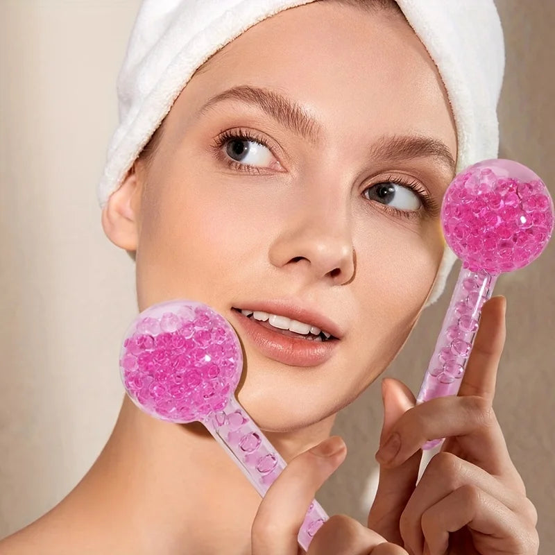 Cooling Glow Facial Roller Globes - Frezy Haven 