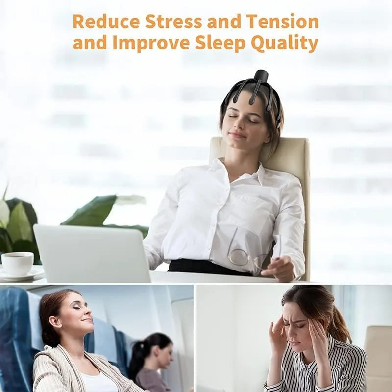 Full Rotation Scalp Massager - Frezy Haven 