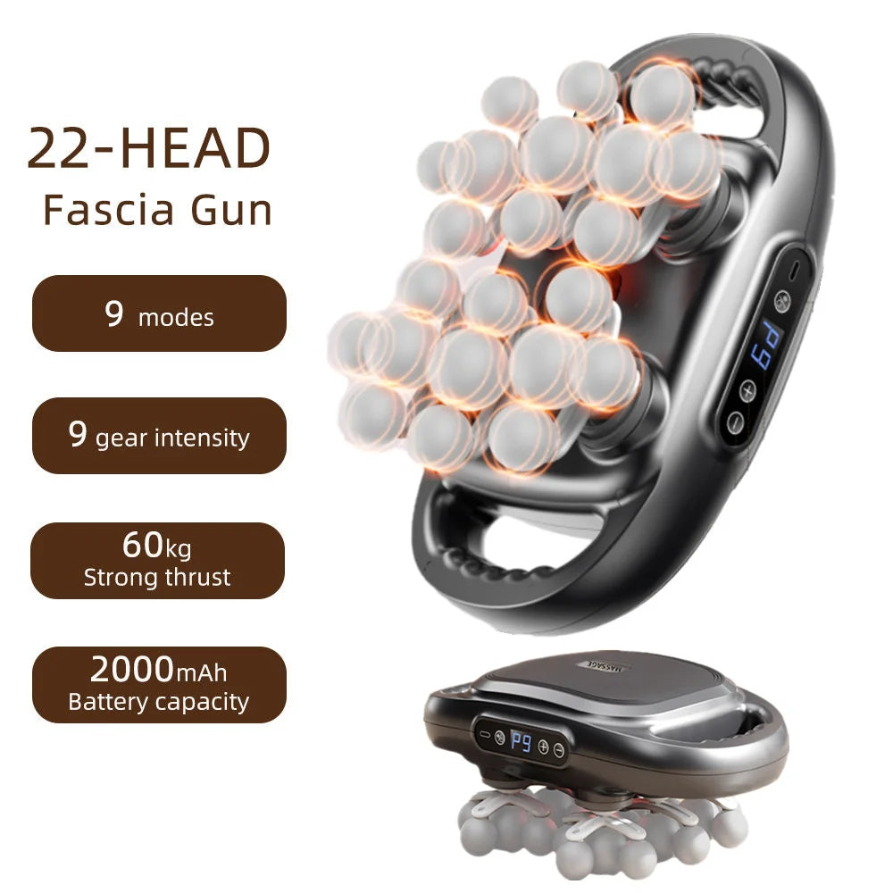Multi-Head Muscle Therapy Massager - Frezy Haven 