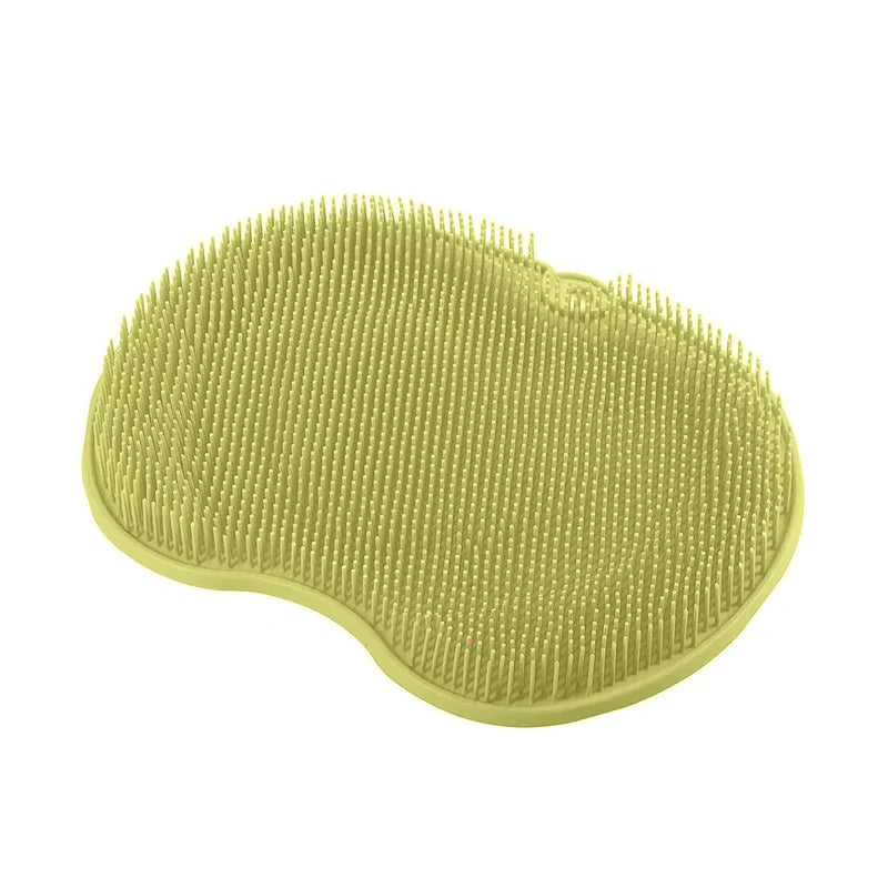 2-in-1 Silicone Shower Scrubber Mat - Frezy Haven 