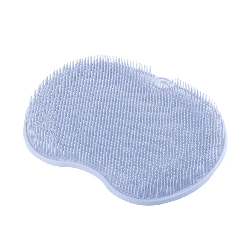2-in-1 Silicone Shower Scrubber Mat - Frezy Haven 
