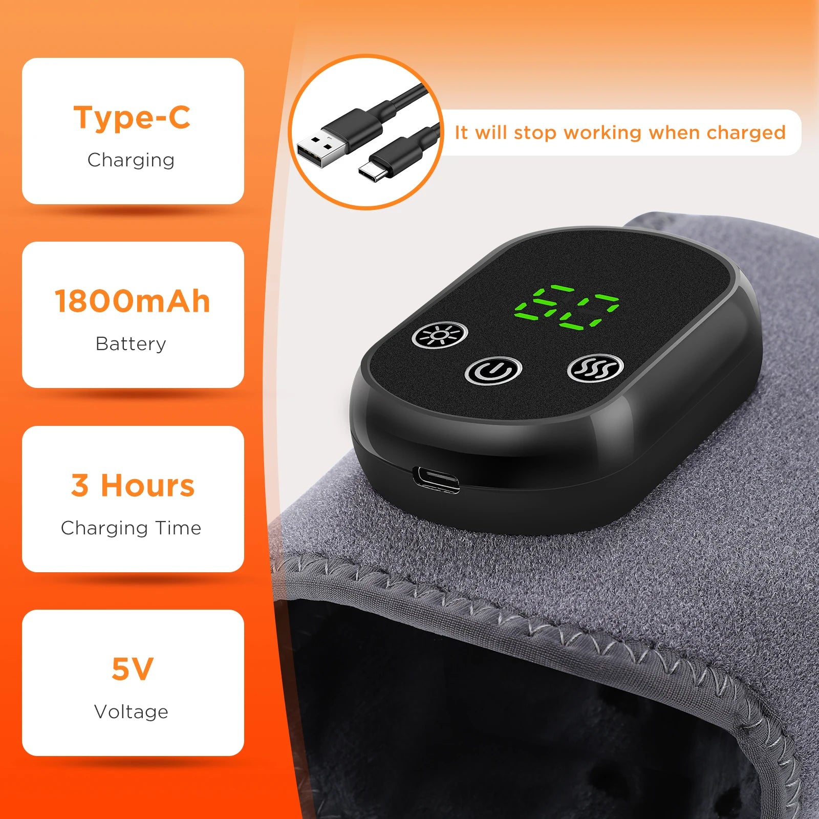 3 Level Heating Foot Massager - Frezy Haven 