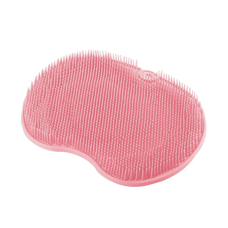 2-in-1 Silicone Shower Scrubber Mat - Frezy Haven 