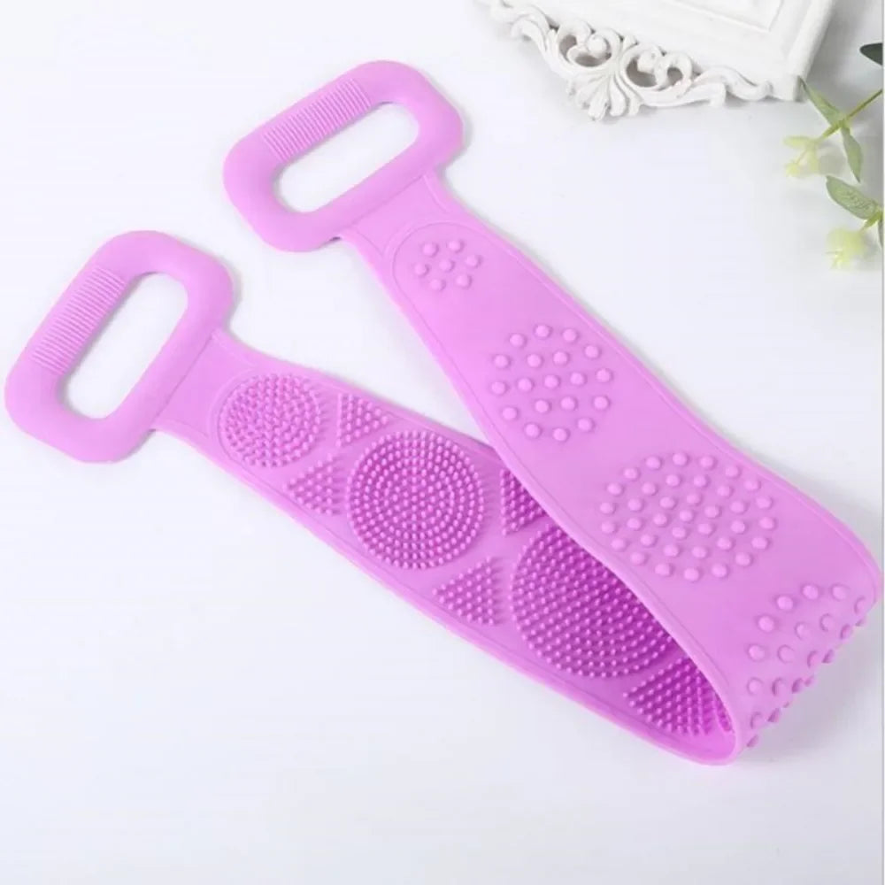 Long Handle Silicone Bath Brush - Frezy Haven 