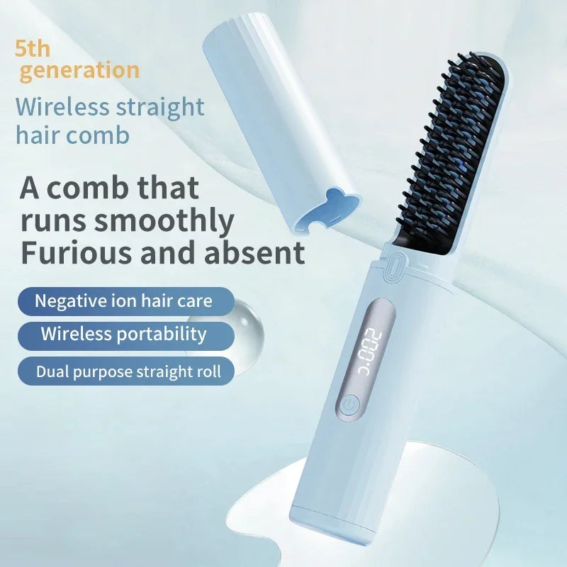 Wireless Hair Straightener - Frezy Haven 