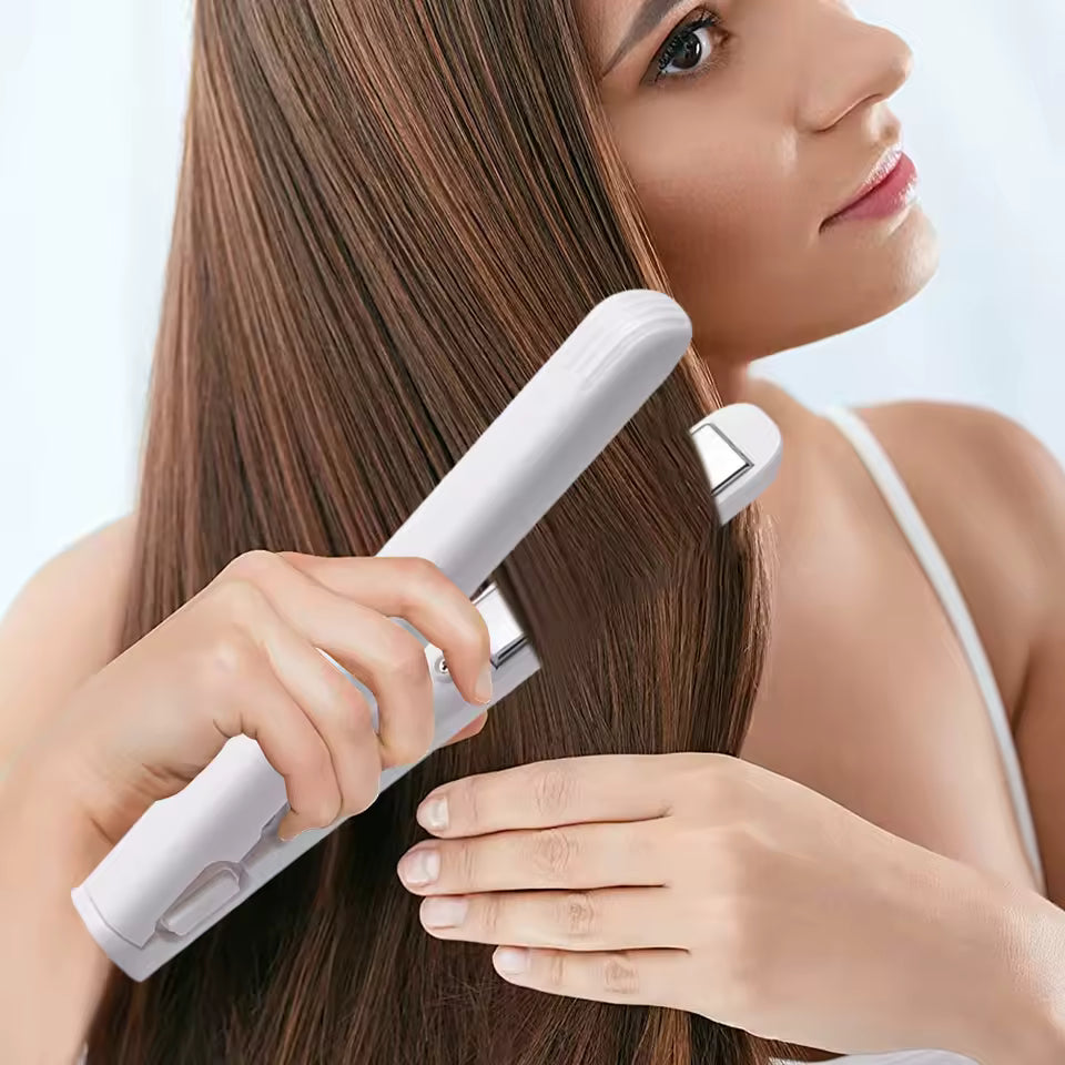 Titanium Digital LCD Hair Straightener - Frezy Haven 