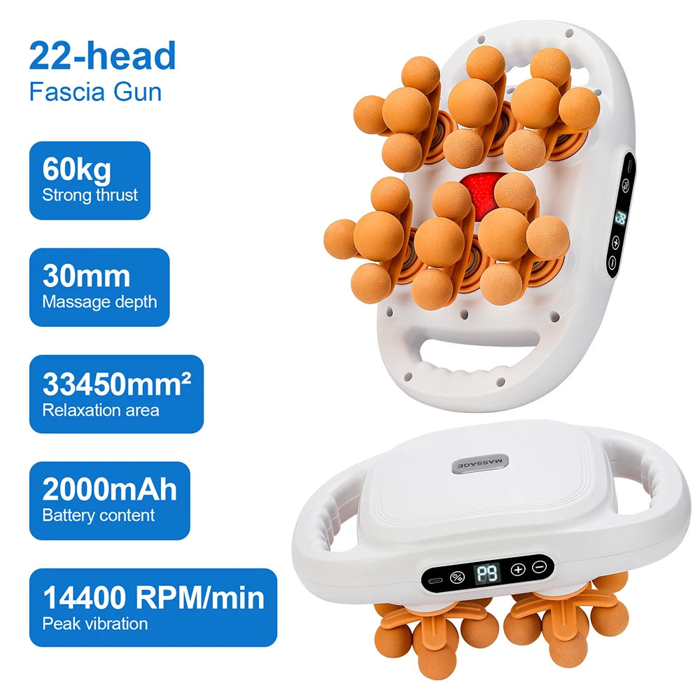 Multi-Head Muscle Therapy Massager - Frezy Haven 