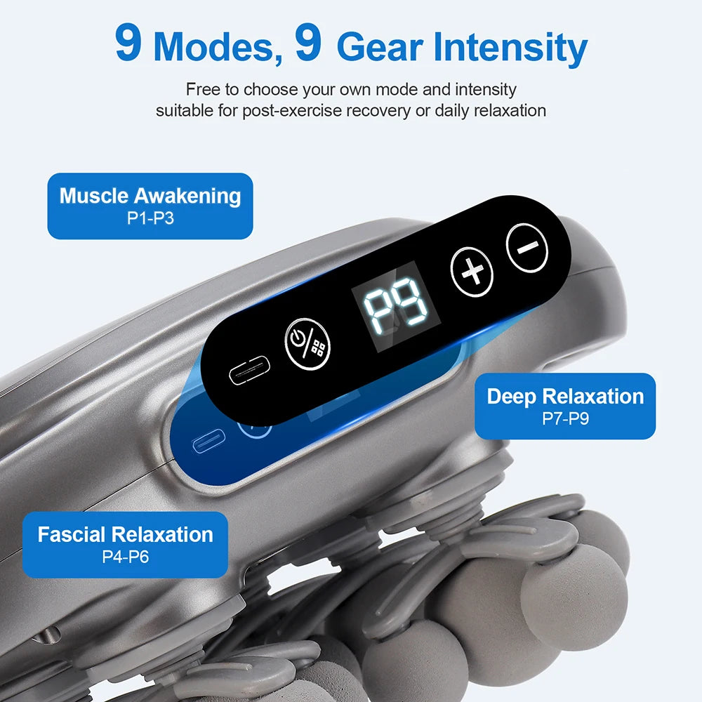Multi-Head Muscle Therapy Massager - Frezy Haven 